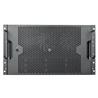 Châssis de montage en rack 6U à 12 baies Silverstone RM61-312 équipé d'une compatibilité double alimentation, d'un support d...