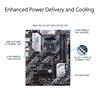 ASUS PRIME B550-PLUS AMD B550 (Ryzen AM4) ATX motherboard with dual M.2, PCIe 4.0, 1 Gb Ethernet, DisplayPort/HDMI, SATA 6 Gbps