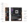 Carte mère GIGABYTE X870E AORUS MASTER AMD AM5 LGA 1718, ATX, DDR5