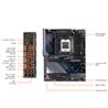 GIGABYTE X870E AORUS MASTER X3D AMD AM5 ATX Carte mère
