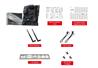 MSI B550 GAMING WIFI6E AMD AM4 ATX Motherboard