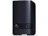 WD 20TB Network Attached Storage My Cloud EX2 Ultra 2-Bay NAS - Media Server with transcoding (WDBVBZ0200JCH-NESN)