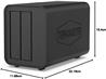TerraMaster F2-212 NAS 2 baies (sans disque)