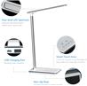 ICAN LED Desk Lamp (48 LED) with Wireless charge, Smart Touch Control Pad, Aluminum Frame, Includes USB power adapter (White)