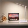 ICAN LED Desk Lamp (48 LED) with Wireless charge, Smart Touch Control Pad, Aluminum Frame, Includes USB power adapter (White)