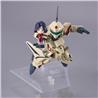 BANDAI Tiny Session YF-19(Isamu Alva Dyson Use) With Myung Fang Lone "Macross Plus" Transformable Action Figure