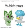 BANDAI Hobby Pokemon Model Kit Quick!! 19 QUAXLY | Simple Assembly Kit | No Tools | No Paint | Fit & Snap By Hand!  (Pokemon Fi