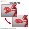 BANDAI NAMCO Pokémon Model Kit SCIZOR | Simple Assembly Kit | No Tools | No Paint | Fit & Snap By Hand!  (Pokemon Figure Kit)