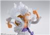 BANDAI Tamashii S.H.Figuarts Monkey.D. Luffy Gear 5 "One Piece" Action Figure (SHF Figuarts)