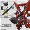 BANDAI Hobby HG 1/144 Gundam Amazing Barbatos Lupus "Gundam Build Metaverse" Model Kit