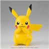 BANDAI Hobby Pokemon Model Kit PIKACHU | Simple Assembly Kit | No Paint | Fit & Snap By Hand!  (Pokemon Figure Kit)