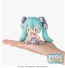 SEGA fuwa petit Hatsune Miku Chibi Figure "Nouveau semestre"