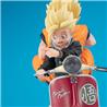 MegaHouse DESKTOP REAL Dragon Ball Super Saiyan Mortorbike
