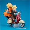 MegaHouse DESKTOP REAL Dragon Ball Super Saiyan Mortorbike