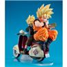 MegaHouse DESKTOP REAL Dragon Ball Super Saiyan Mortorbike