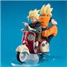MegaHouse DESKTOP REAL Dragon Ball Super Saiyan Mortorbike