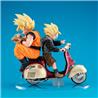 MegaHouse DESKTOP REAL Dragon Ball Super Saiyan Mortorbike