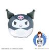 Piapro.net MAX SANRIO CHARACTERS FUWA KORORIN M SIZE (D) KUROMI Plush Toys