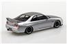 Aoshima 1/32 SNAP KIT #15-SP4 Nissan R33 Skyline GT-R Custom Wheel (Sonic Silver) Model Kit | No Glue Needed | Snap by Hand