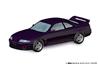 Aoshima 1/32 SNAP KIT #15-A Nissan R33 Skyline GT-R (Midnight Purple) Model Kit | No Glue Needed | Snap by Hand