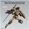 BANDAI Hobby HGBM 1/144 Gundam 00 Command Qan[T] Desert Type "Gundam Build Metaverse" Kit de modélisation