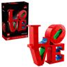 LEGO Art LOVE Collectible Building Set, Home Décor and Couples Gift Id