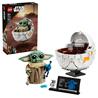 LEGO Star Wars The Mandalorian: Grogu with Hover Pram Buildable Toy Fi