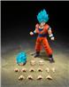 BANDAI SHF Dragon Ball Super Saiyan God Son Goku Blue Power