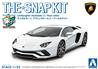 Aoshima 1/32 SNAP KIT #12-A Lamborghini Aventador S (Pearl White)