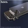 HOCO 3D Eagle Eye Metal Lens Film for iPhone 13 Mini &13 Black