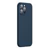 Baseus Protective Case For iPhone 13 Pro 6.1", Liquid Silica Gel, Blue