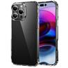 VMAX Hybrid Acrylic TPU Case for iPhone 16 Pro Max, Transparent