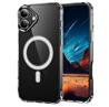 VMAX Magsafe Hybrid Acrylic TPU Case for iPhone 16 Plus, Transparent