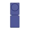 iCAN Magnetic Phone Stand for Laptop, Car and Tripod, Stickable, Blue