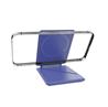 iCAN Magnetic Phone Stand for Laptop, Car and Tripod, Stickable, Blue