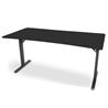 iCAN ARS-1B Modern Computer Desk with mat, Black -160*80*75cm