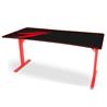 iCAN ARS-1R Modern Computer Desk with mat, Red -160*80*75cm(Open Box)