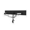 iCAN CC-GA36 17"-32" Triple Aluminum Monitor Mount with Clamp, Gas Spring, Silver.(Open Box)