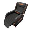 DragonWar Personal Gaming Chair, Make with Car Seat Leather, Soft Padded Armrest, Soft Head Pillow, Black(Open Box)