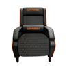 DragonWar Personal Gaming Chair, Make with Car Seat Leather, Soft Padded Armrest, Soft Head Pillow, Black(Open Box)