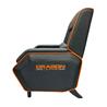 DragonWar Personal Gaming Chair, Make with Car Seat Leather, Soft Padded Armrest, Soft Head Pillow, Black(Open Box)