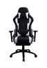 iCAN Ergonomic Gaming Chair, High quality PU + Carbon PVC cover, High density Mould foam, 3D Armrests, 350MM Metal Base, 63MM N