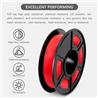 Sunlu 1.75mm, 0.5kg/spool, TPU flexible filament (Red)