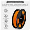 Sunlu 1.75mm, 0.5kg/spool, TPU flexible filament (Orange)