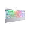 Redragon K550W-RGB Yama Mechanical Gaming Keyboard (White) | Purple Switch | RGB LED Backlit in 18 modes | Macro Recording, Det