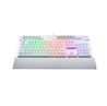 Redragon K550W-RGB Yama Mechanical Gaming Keyboard (White) | Purple Switch | RGB LED Backlit in 18 modes | Macro Recording, Det