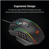 Redragon M901 Perdiction Wired Gaming Mouse with high speed gaming sensor-12400DPI  [M901-K-2](Open Box)