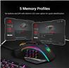 Redragon M901 Perdiction Wired Gaming Mouse with high speed gaming sensor-12400DPI  [M901-K-2](Open Box)