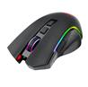 Redragon M602-KS Ergonomic Gaming Mouse with 7 Backlight Modes,Black