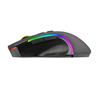 Redragon M602-KS Ergonomic Gaming Mouse with 7 Backlight Modes,Black